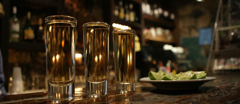 shots de tequila